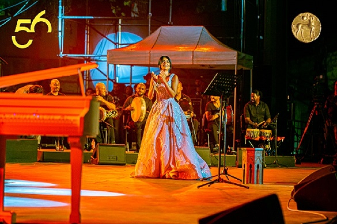 Rahma Riad &amp; Seif Nabil à Carthage 