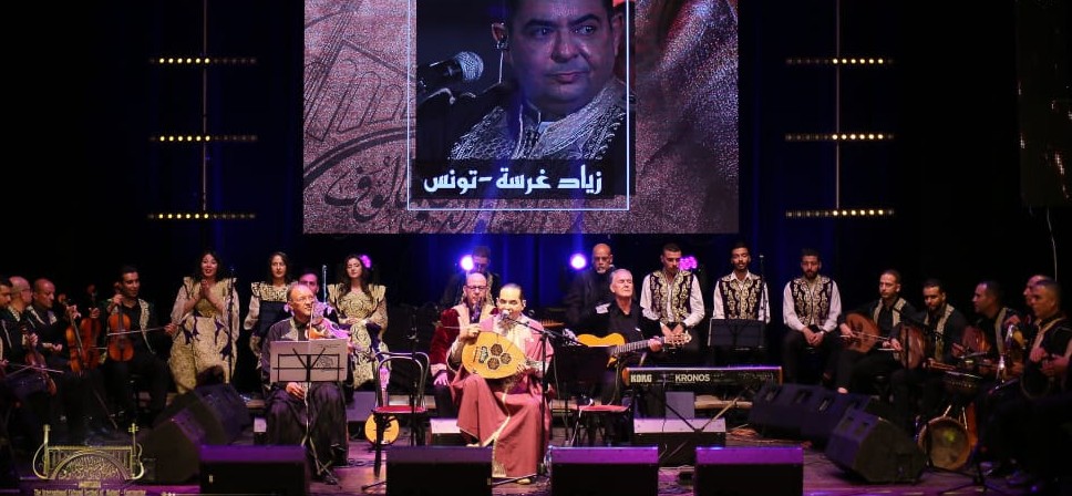  زياد غرسة  سفير المالوف التونسي في افتتاح مهرجان قسنطينة